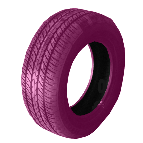 185/60R14 Highway Max - HOT Pink Smoke